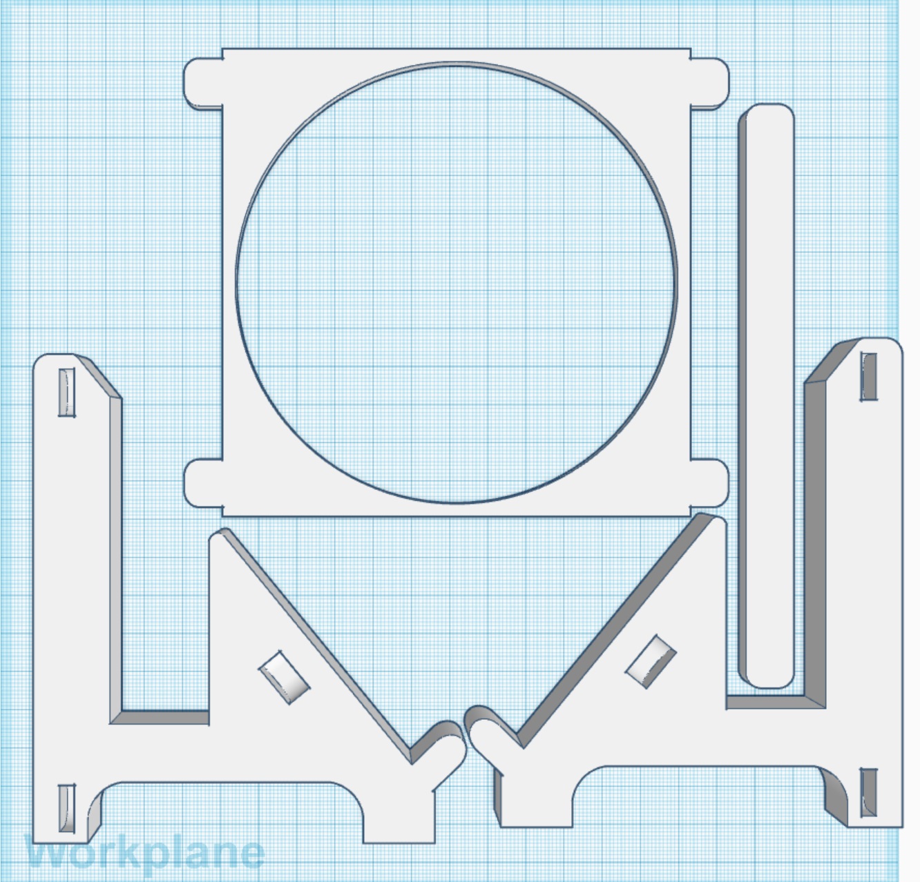 Framework 16 clamshell Laptop Stand with cooling fan(s) by NotaRat