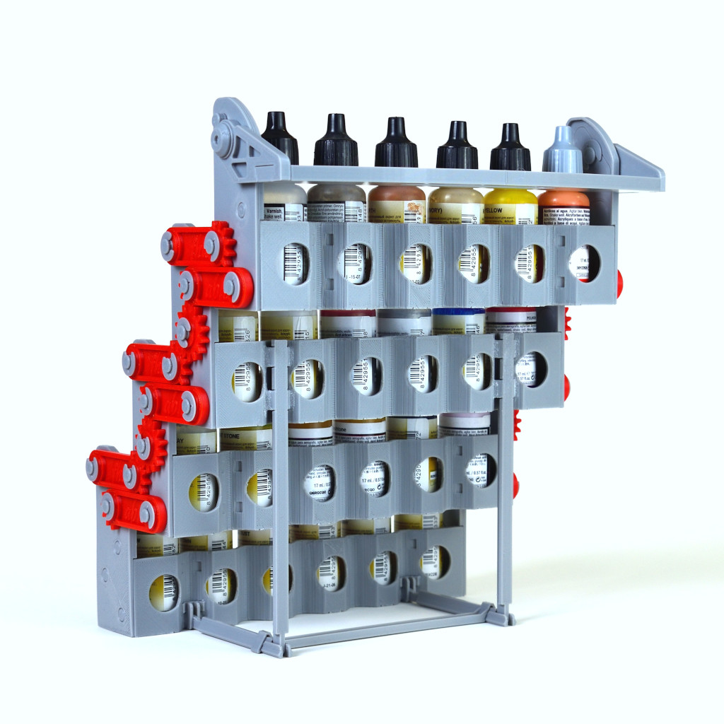 Scissor Paint Rack Vallejo by fhuable Printables Store