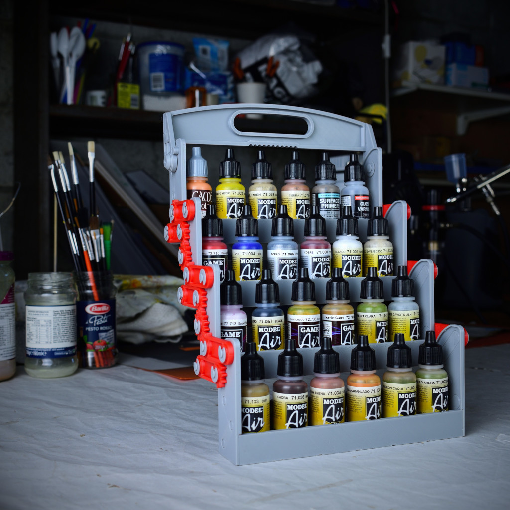 Scissor Paint Rack Vallejo by fhuable Printables Store