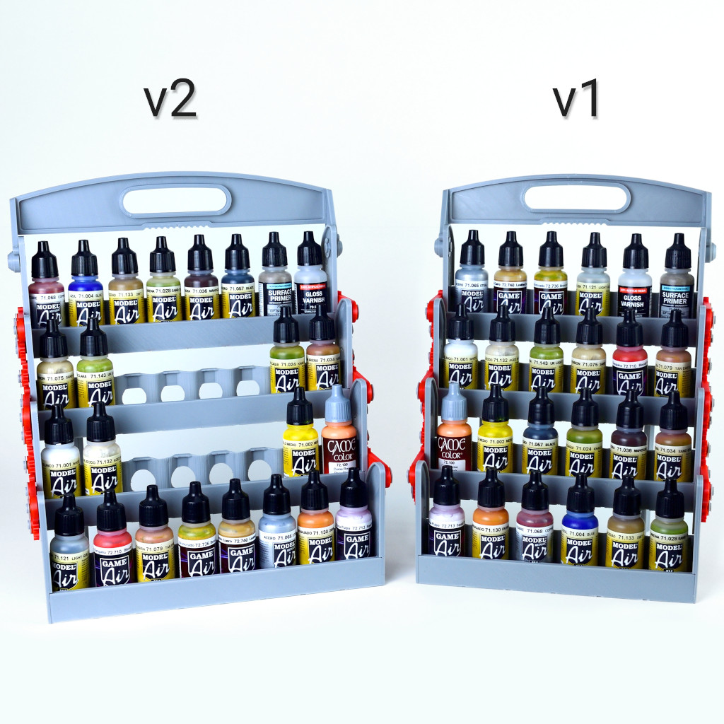 Scissor Paint Rack Vallejo by fhuable Printables Store