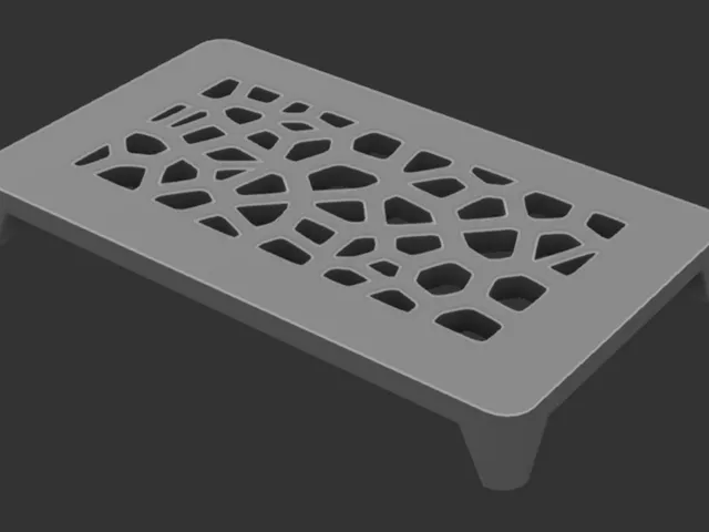 Simple Soap Dish     Voronoi Style