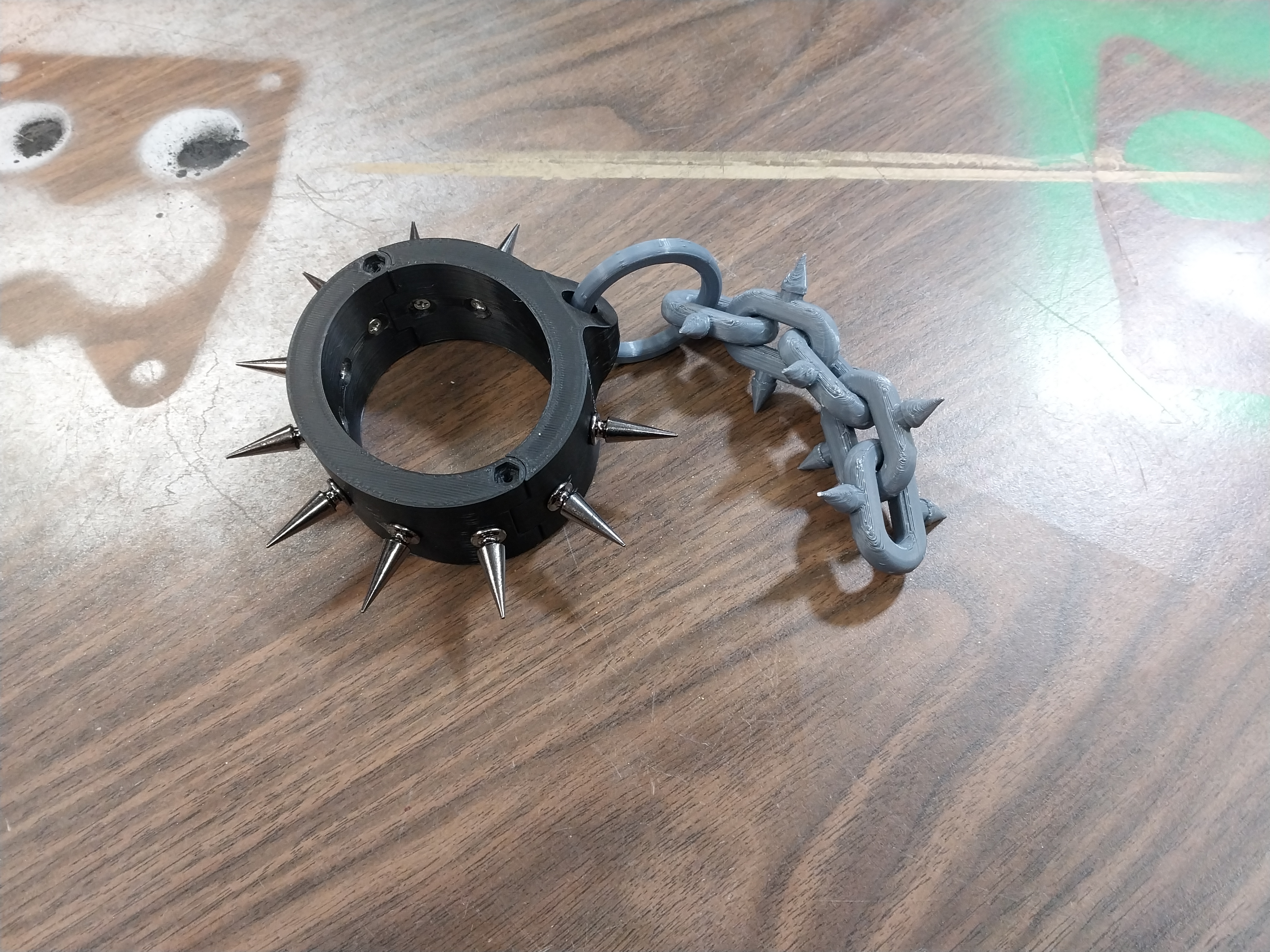 Miniatura 4 do modelo 3D Spiked Chains