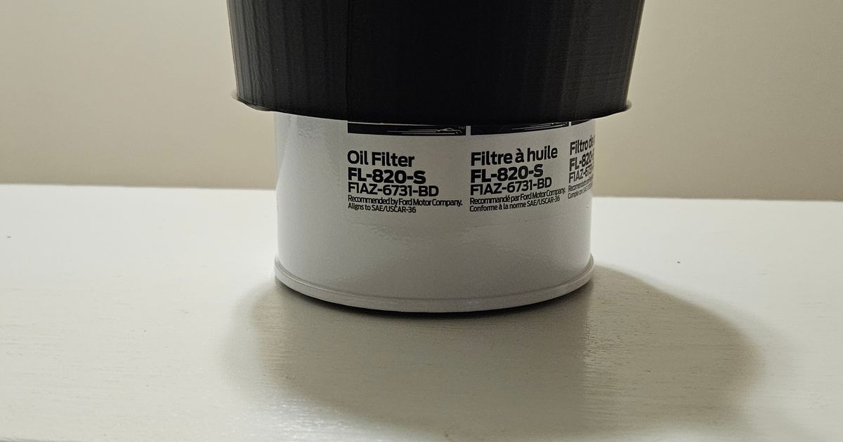 FL820S motorcraft oil filter wrench by Mot Download free STL model