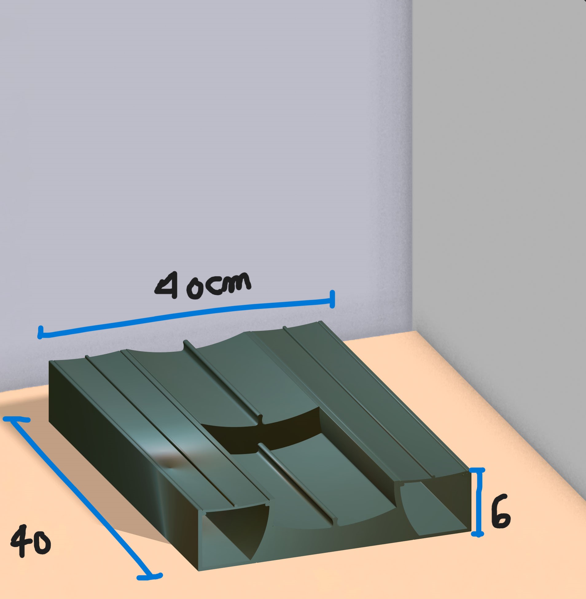 Miniatura 5 do modelo 3D Split the Kitchen