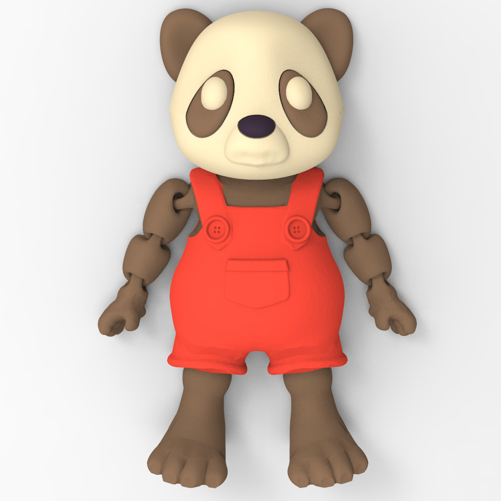 Panda articulé