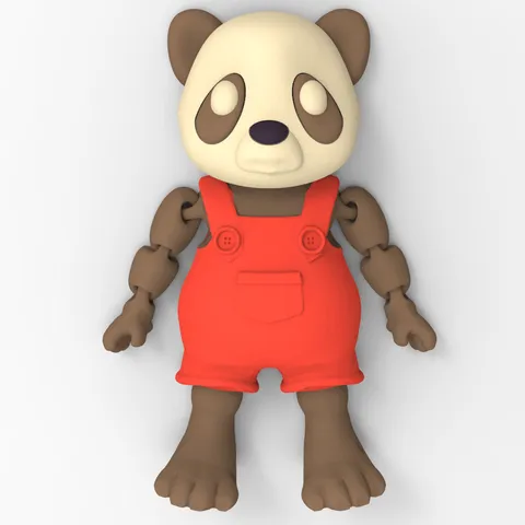 Panda articulé