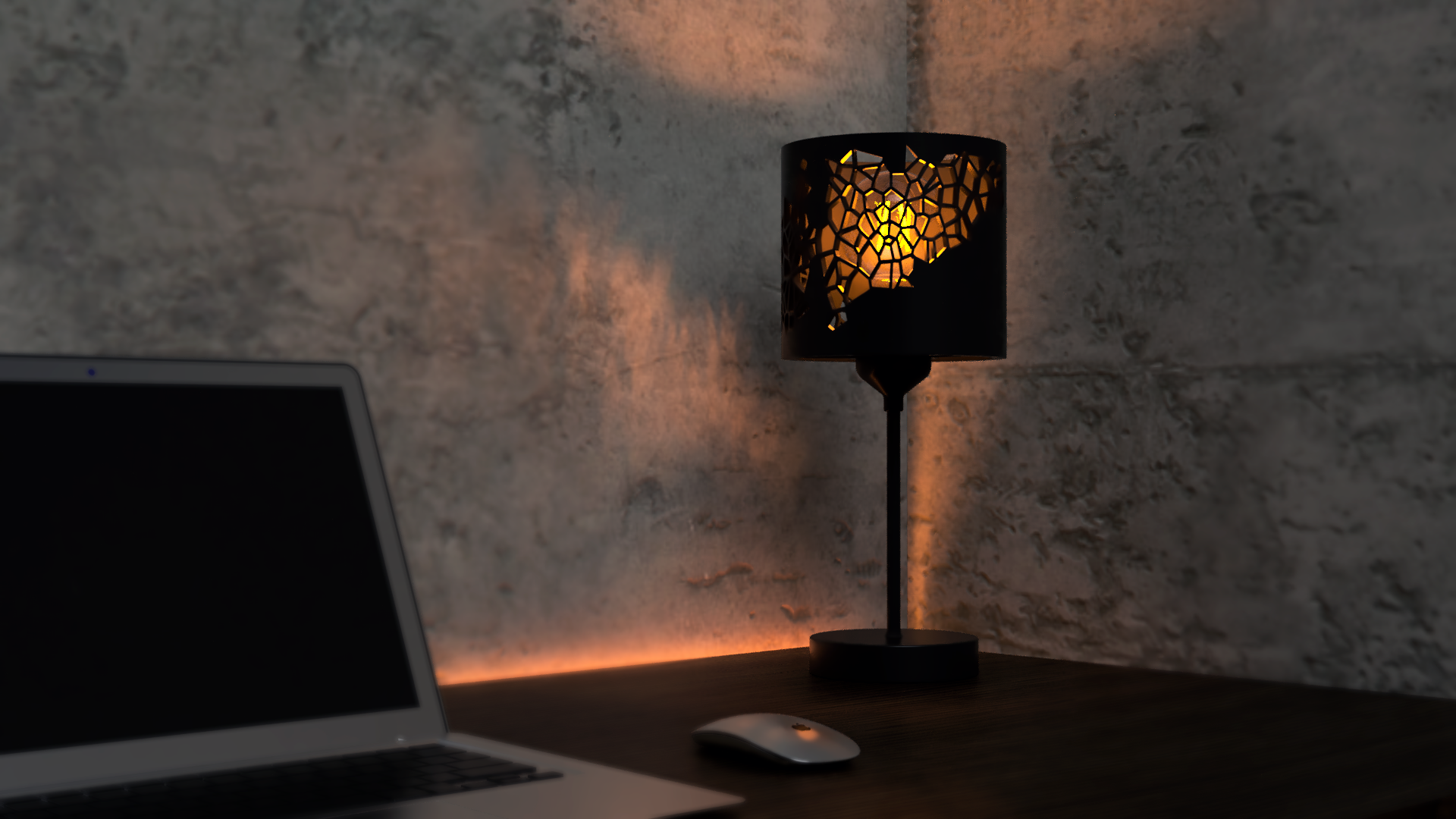 Voronoi Table Lamp