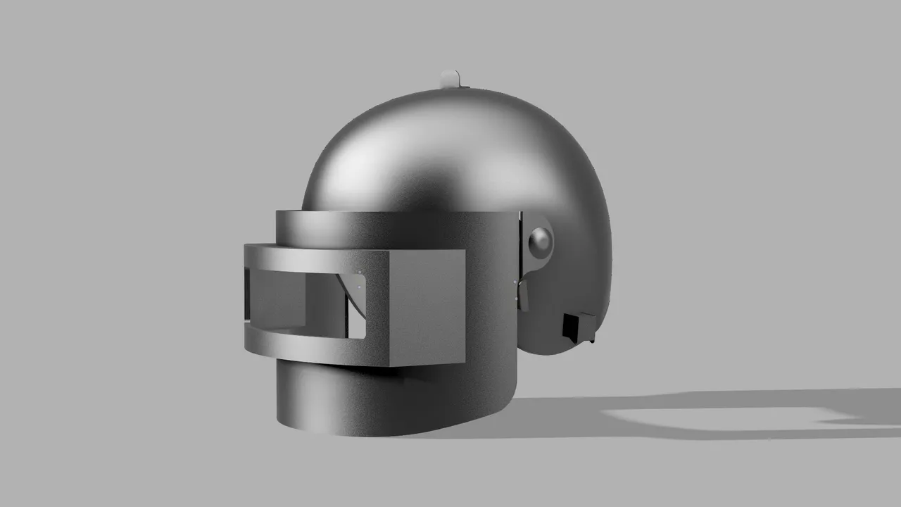 PlayerUnknown's Battlegrounds PUBG Helmet, 3D Model Project #5204