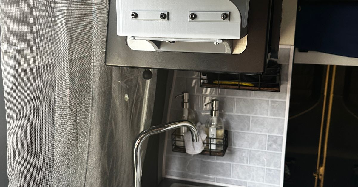 Vanlife Tea/Coffee Maker Shelf by strng4life Download free STL model