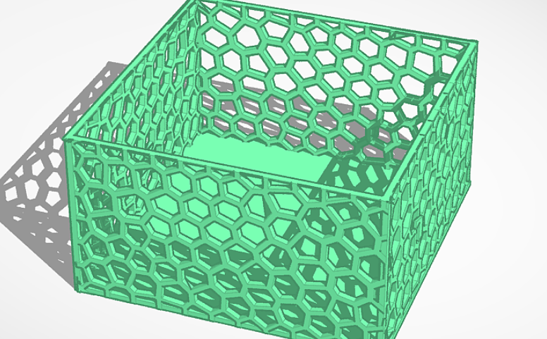 Pattern Box 3d Model box with varanoi patterns by PaweĆ Stankiewicz | Download free STL ...