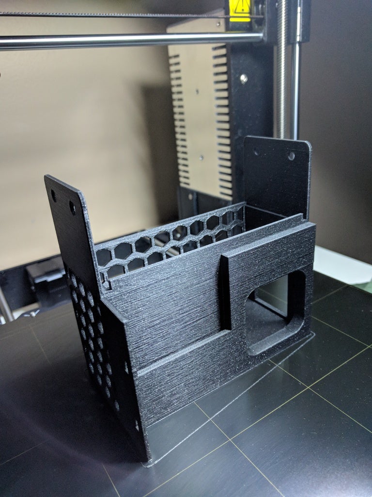 Monoprice Maker Select (Wanhao Duplicator i3) Meanwell NES-350 Power Supply (PSU) Cover and Mount