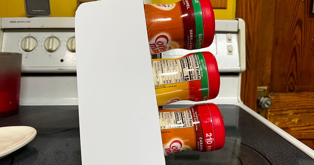 "Coffee Mate Powdered Creamer" vertical by yeawrongperson Download free STL