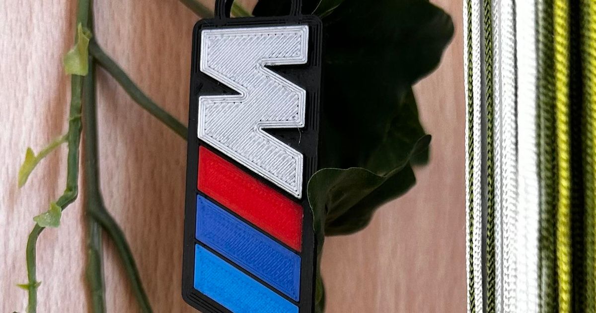BMW Motorsport keychain by Lucas Download free STL model