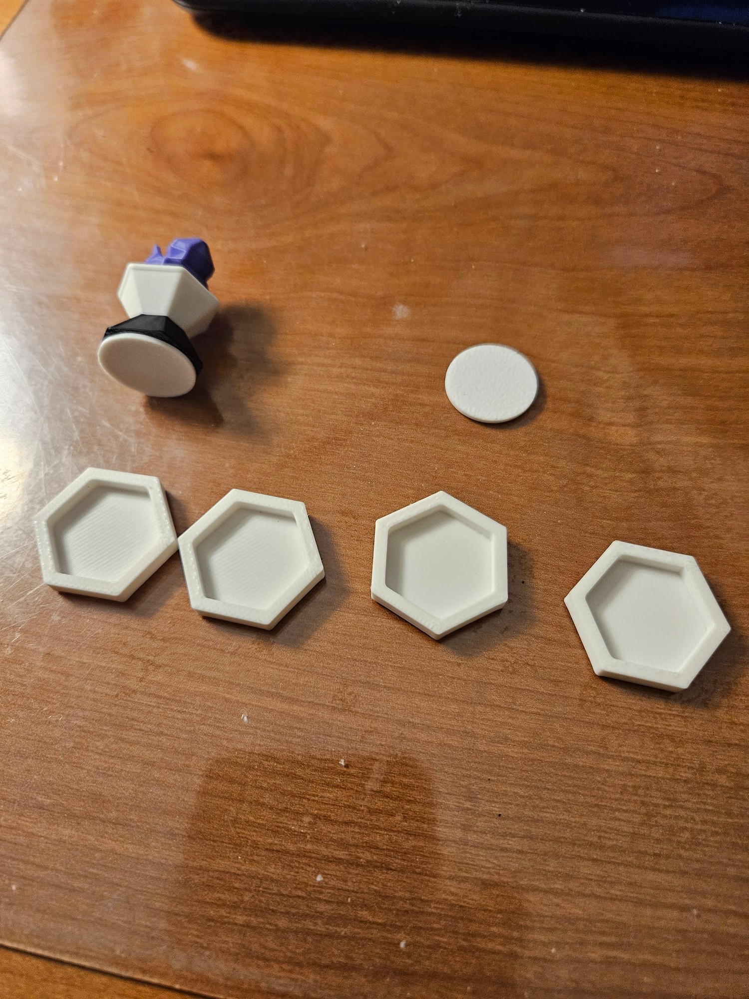 Balance Game - convert HEX base to ROUND on playing pieces