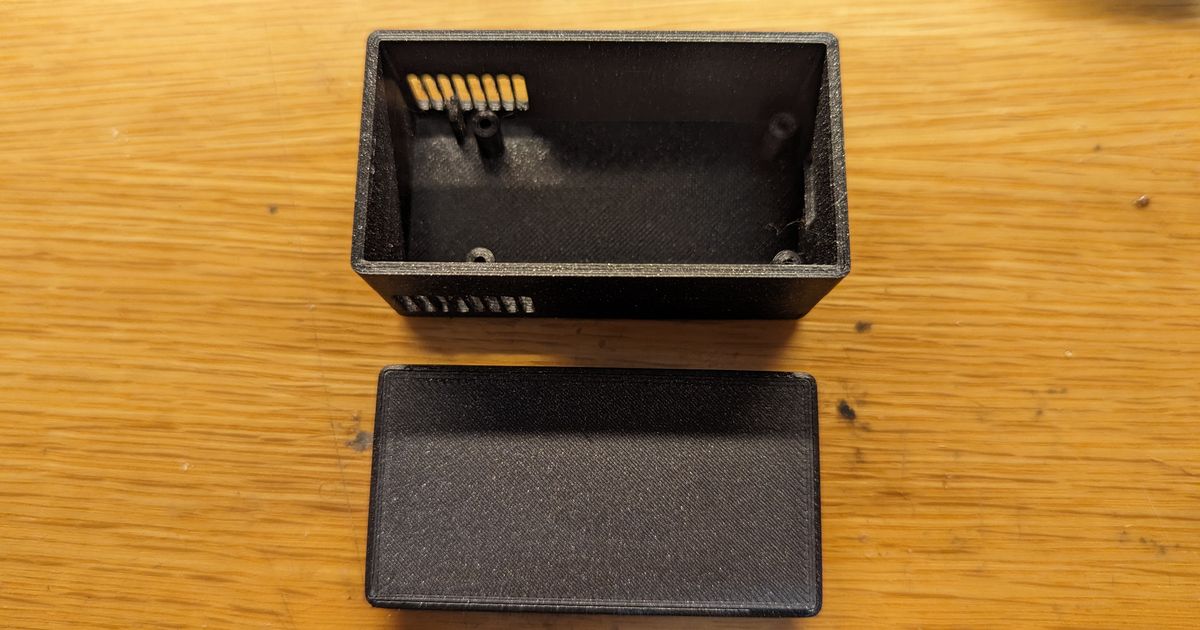 Case for esp8266 and sensirion scd30 co2 sensor by ralfk download