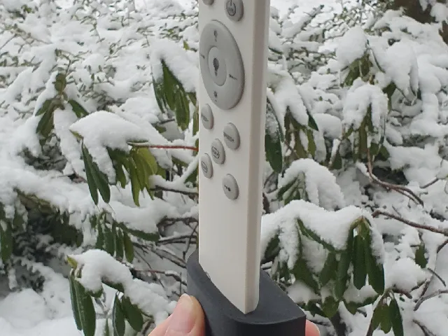 LED Lamp Remote Holder