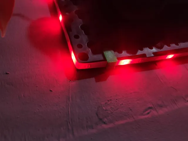 Led Strap Pegboard