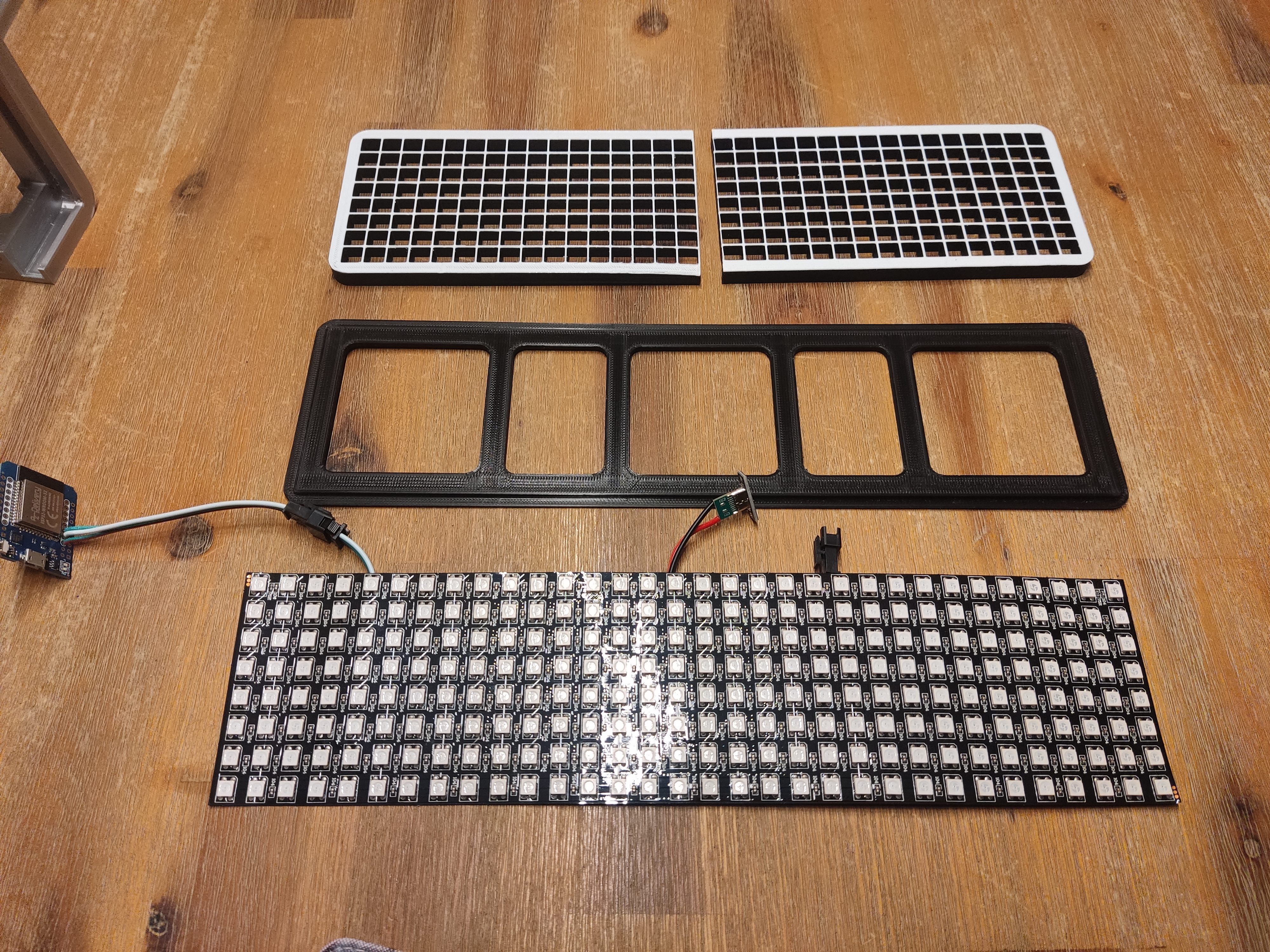 Miniatura 8 do modelo 3D LED Matix Pixel Clock