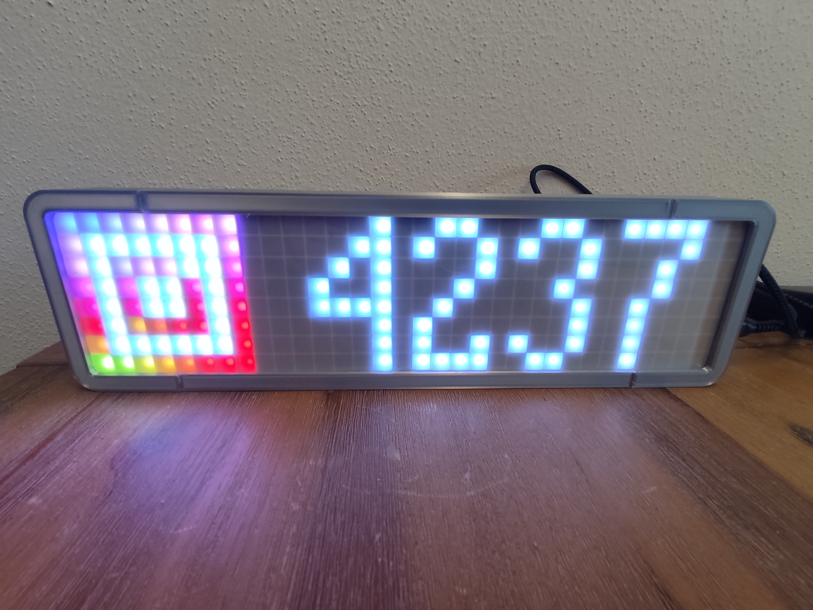 Miniatura 2 do modelo 3D LED Matix Pixel Clock