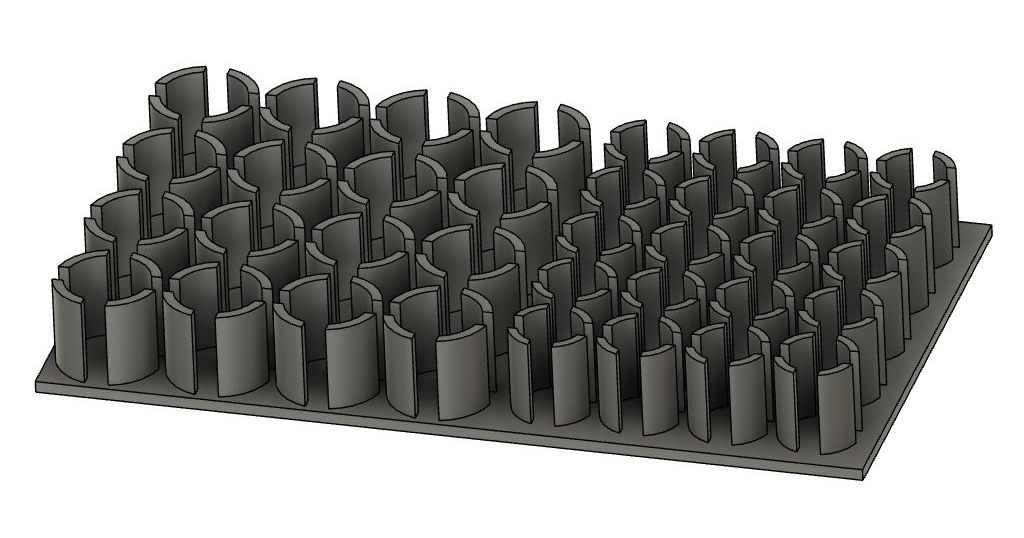 AA & AAA Battery stand by Jacek Stefanowicz Download free STL model