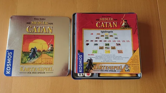 Catan Card Game Inlay/Organizer