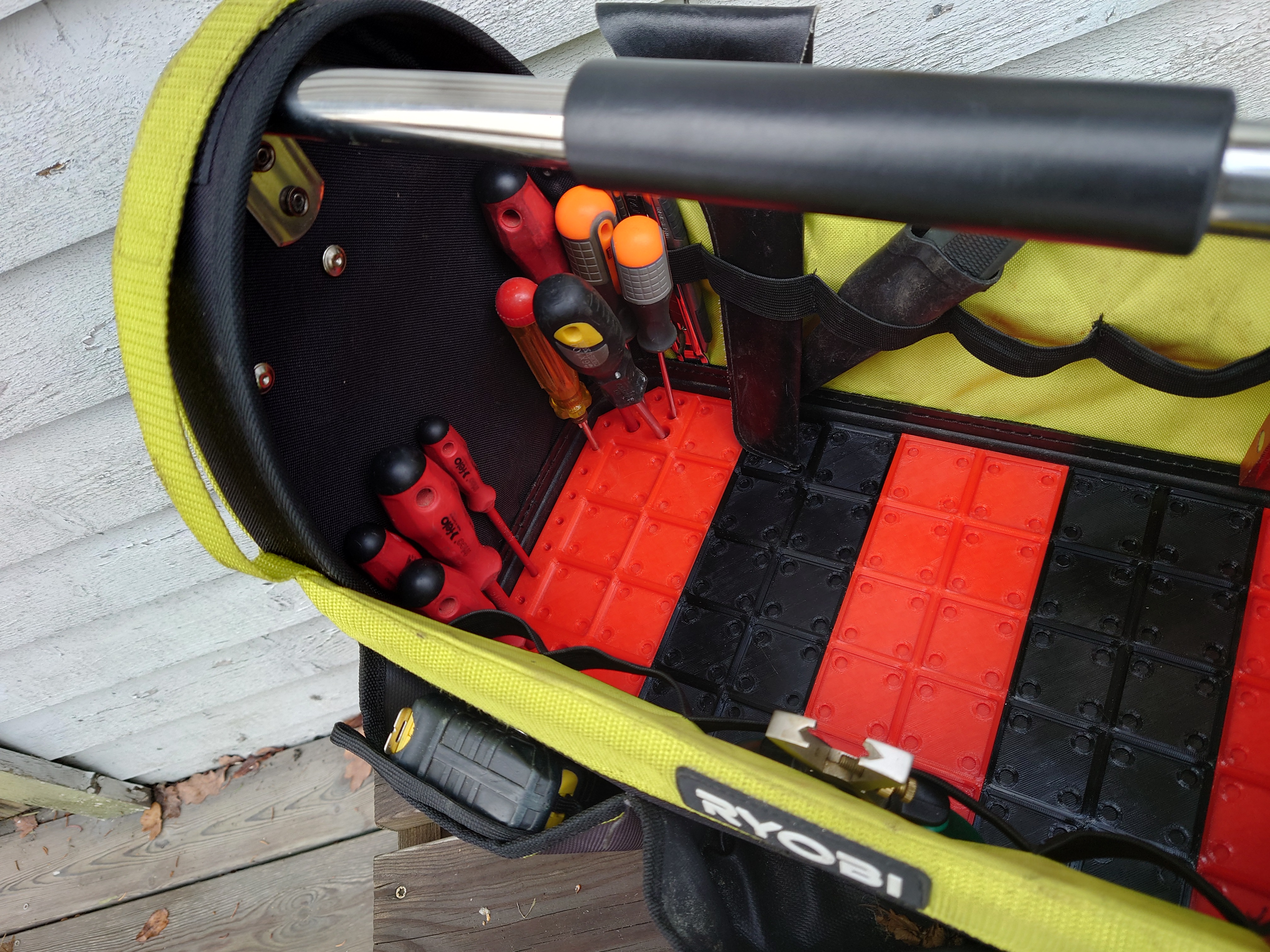 Ryobi Tool bag Gridfinity Insert