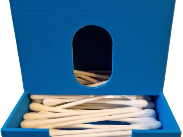 Q Tips Behälter