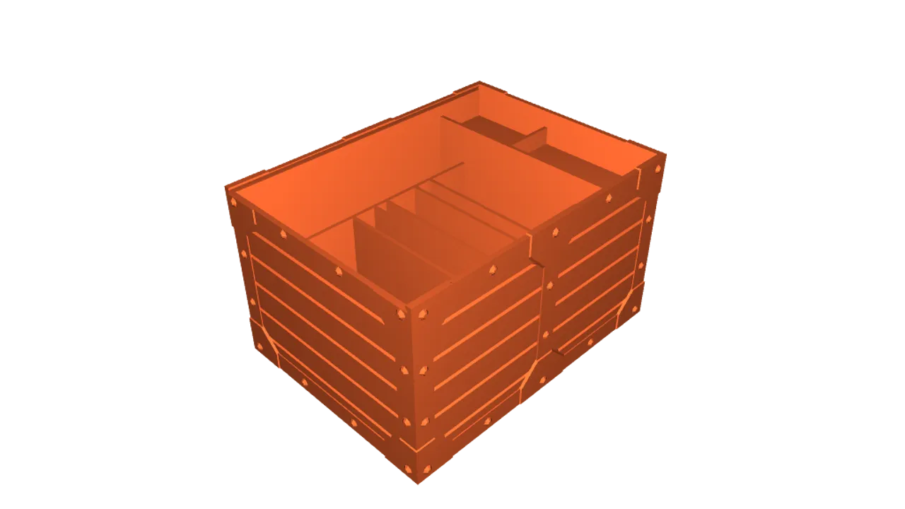 Port Royal Treasure Chest (Storage Box/Organizer) by sbellon