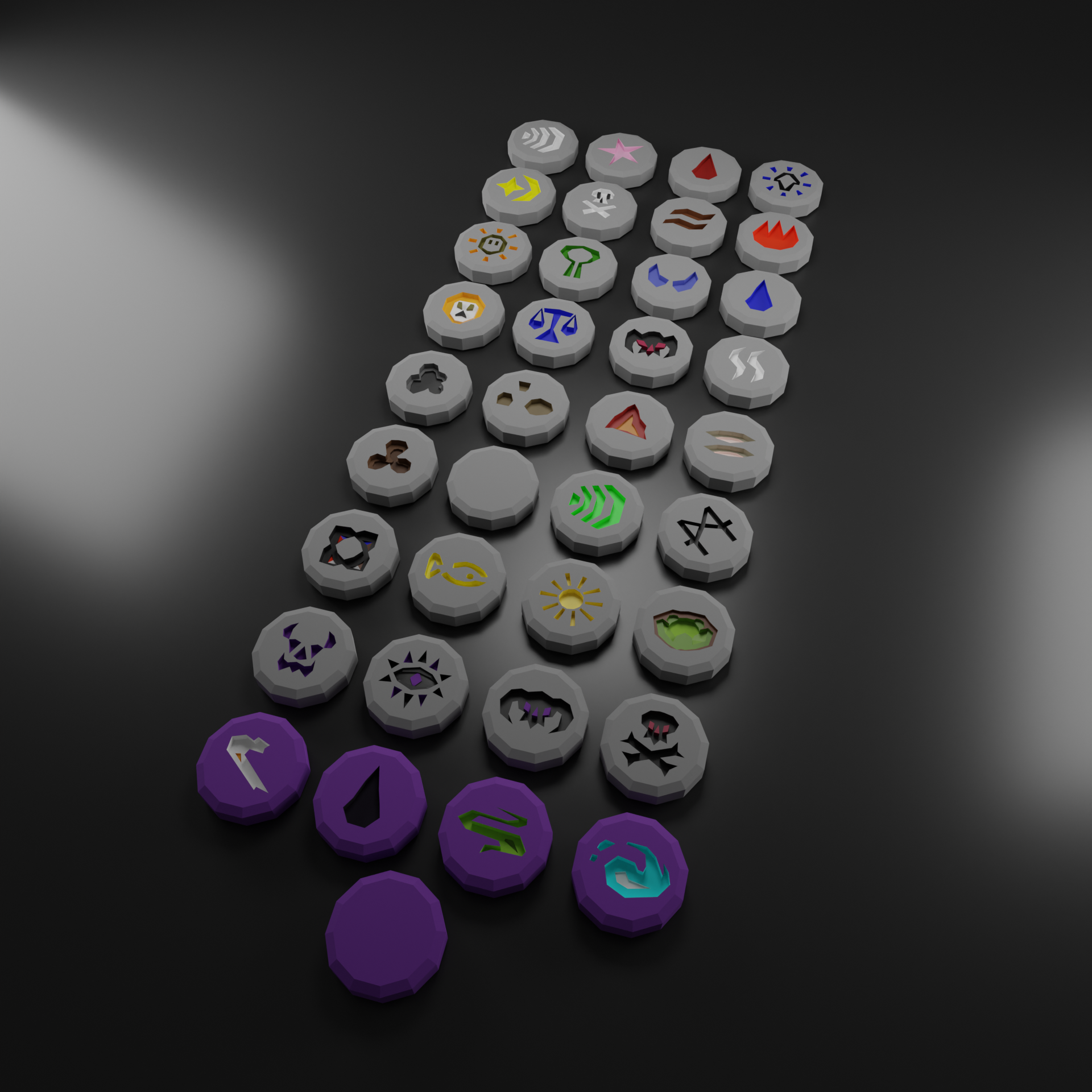 Runescap Runes Runescape Runes by Pomarf | Printables Store