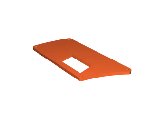 splitkb.com Elora OLED cover by Mark | Download free STL model ...