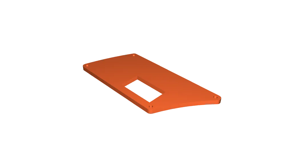splitkb.com Elora OLED cover by Mark | Download free STL model ...