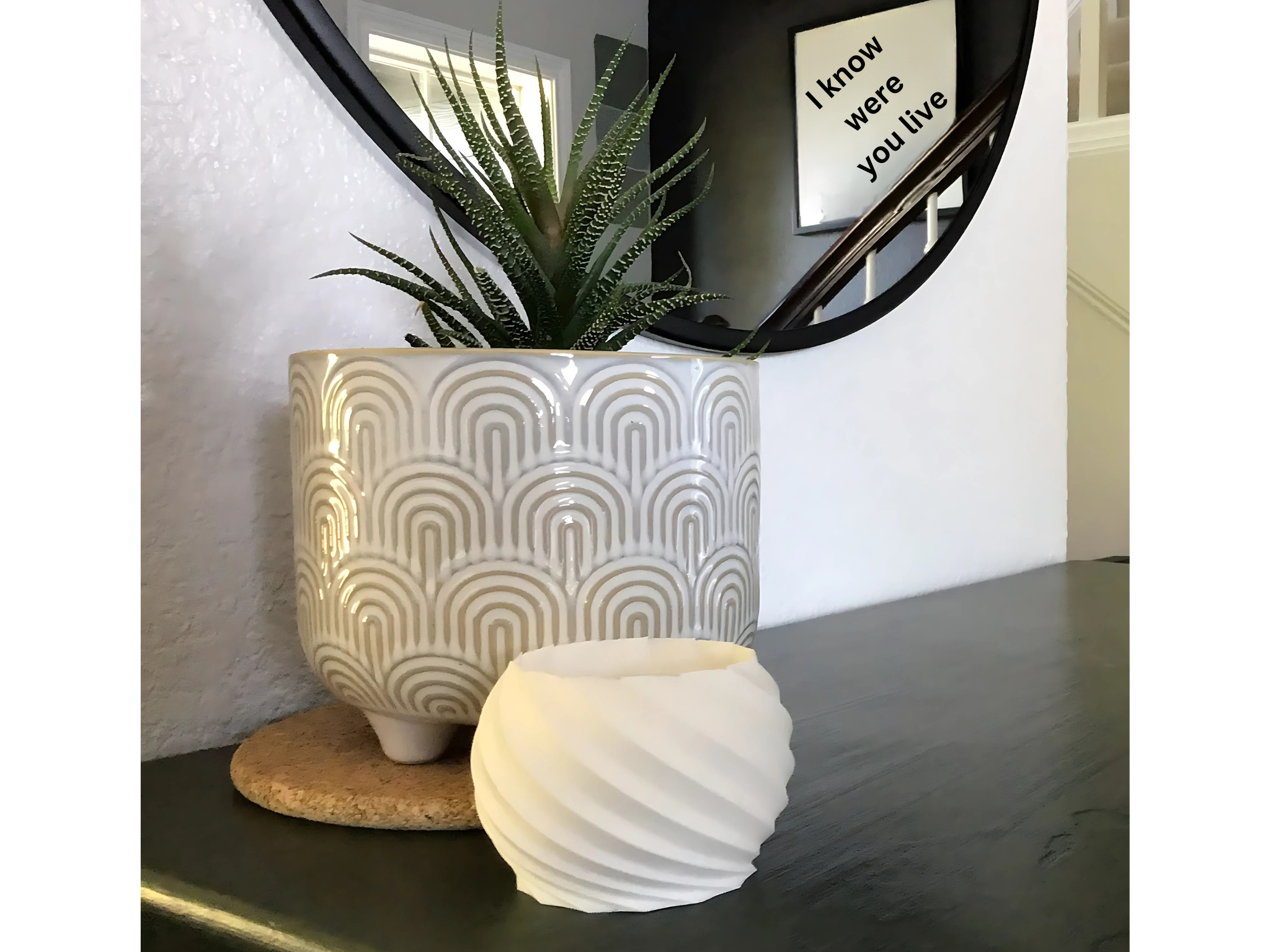 Mini Spiral Plant Pot