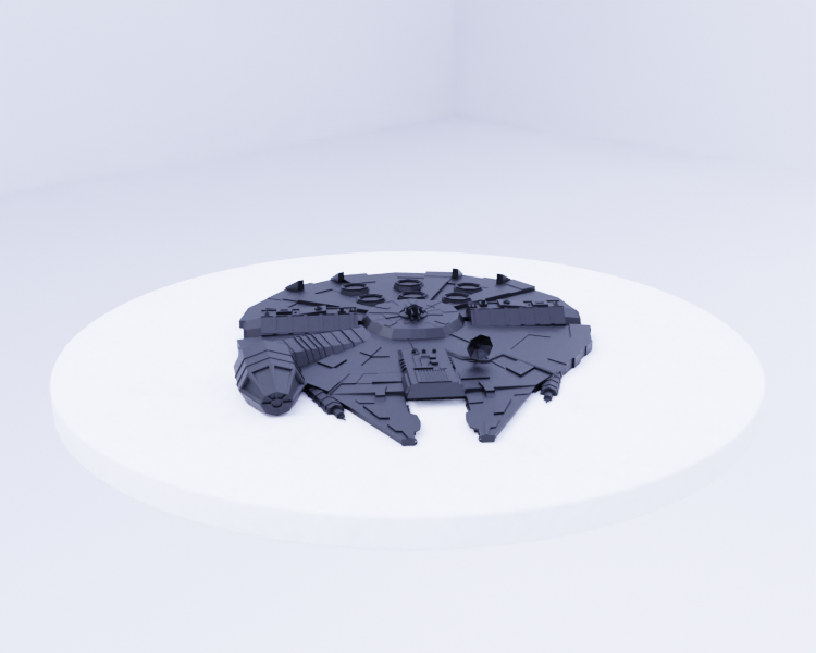 Millennium Falcon Roomba Top Cover – Robot Vacuum Upgrade