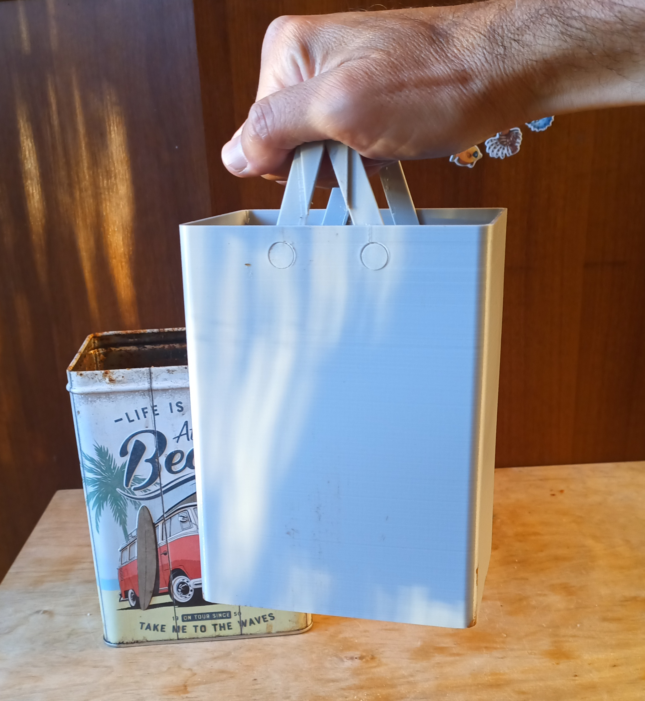 Waste Basket Insert for Nostalgic Art Size L Tin Boxes