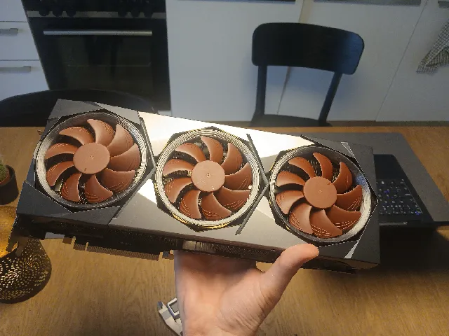 MSI Suprim X GPU Noctua fan spacer ring