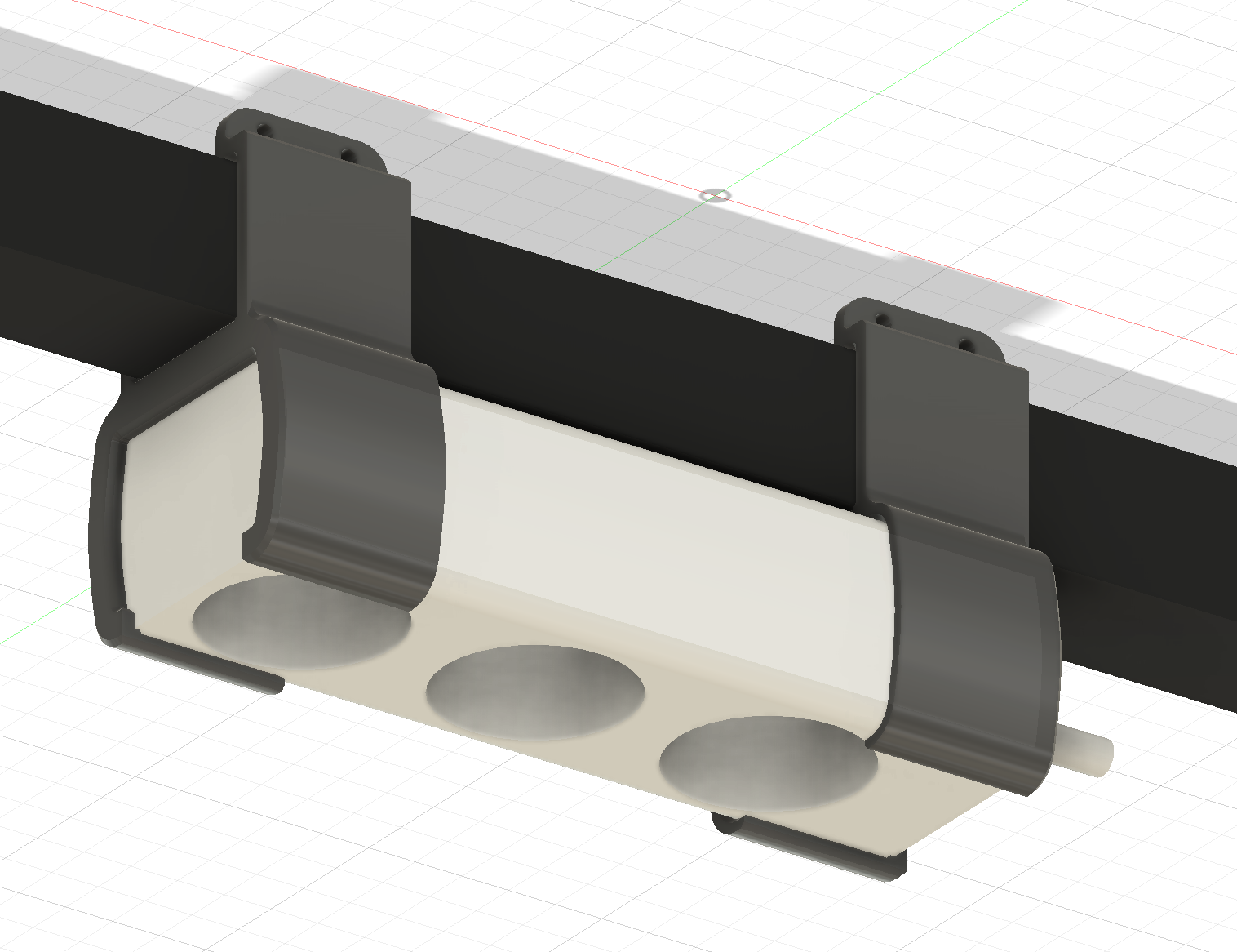 Ikea KOPPLA fasteners for beam 30x30