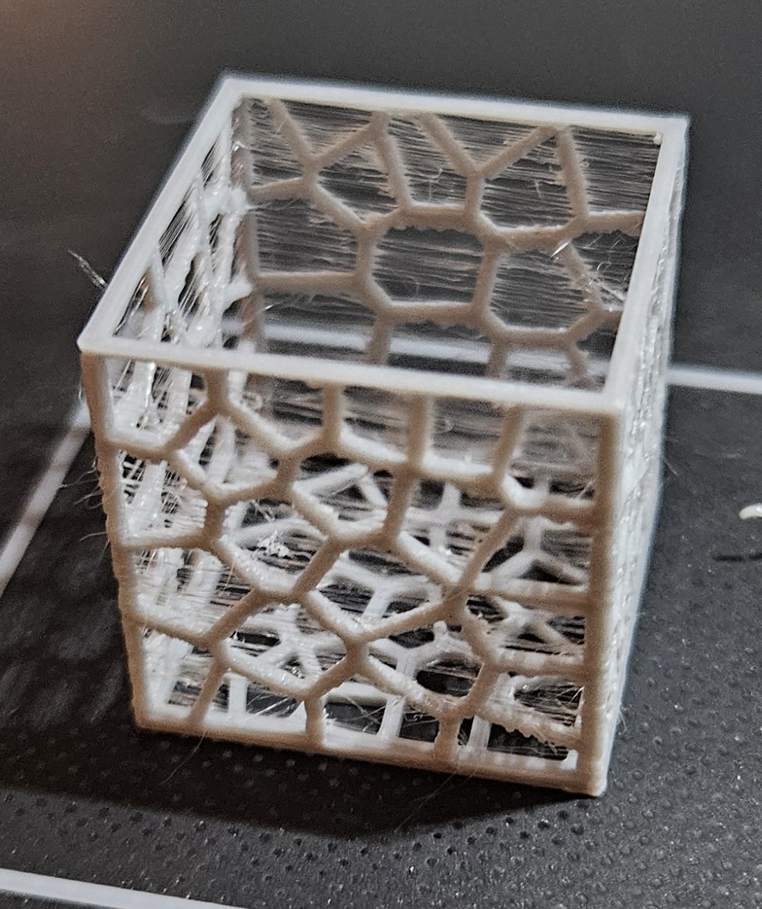 Voronoi Calibration Cube by Arctic 3D Prints Download free STL model