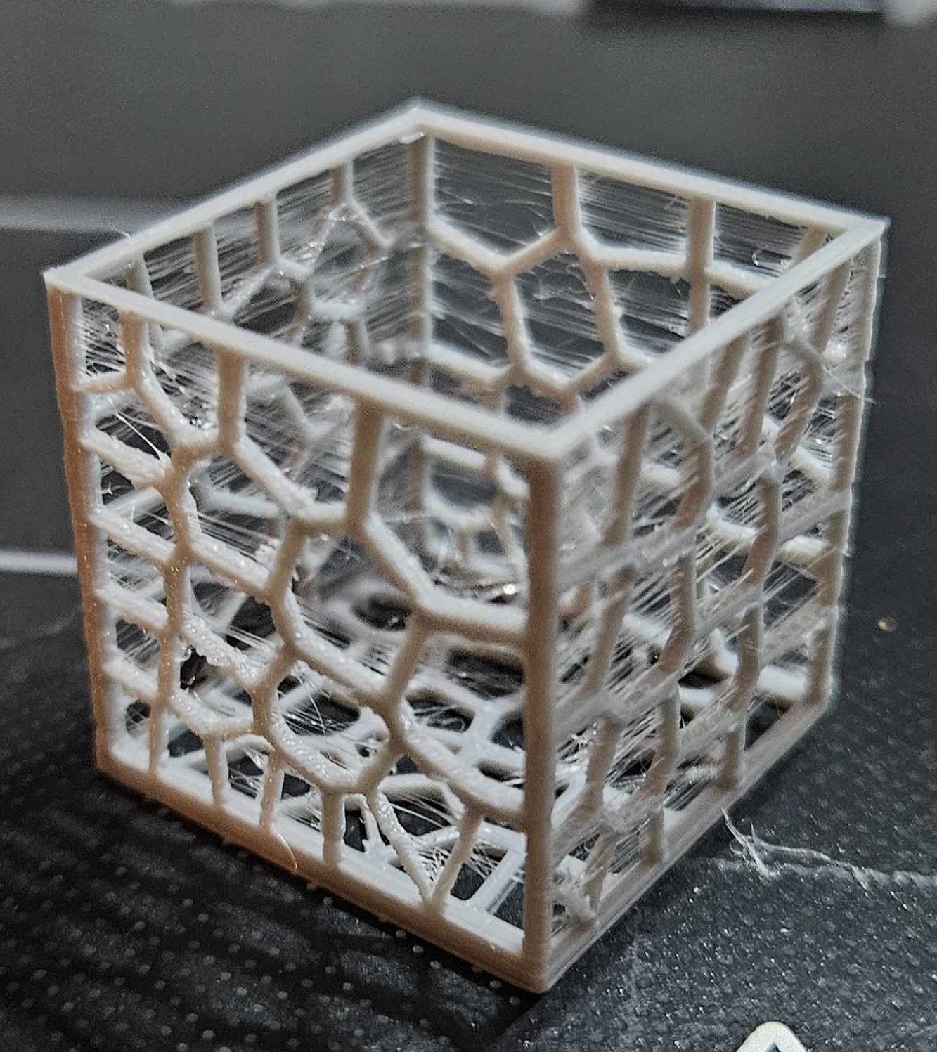 Voronoi Calibration Cube by Arctic 3D Prints Download free STL model