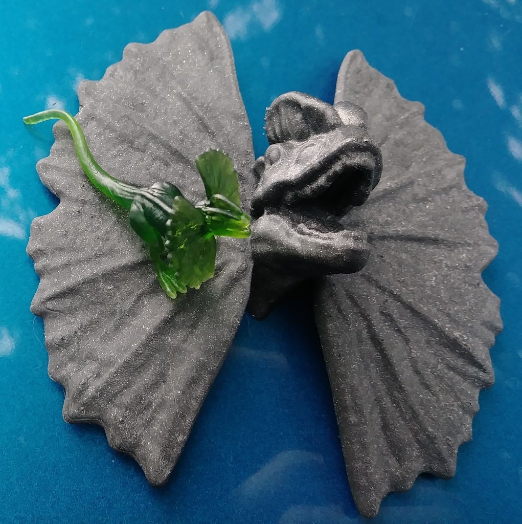 Miniatura 2 do modelo 3D Dilophosaurus Attack!