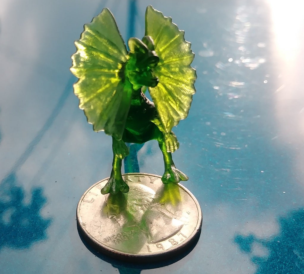 Miniatura 5 do modelo 3D Dilophosaurus Attack!