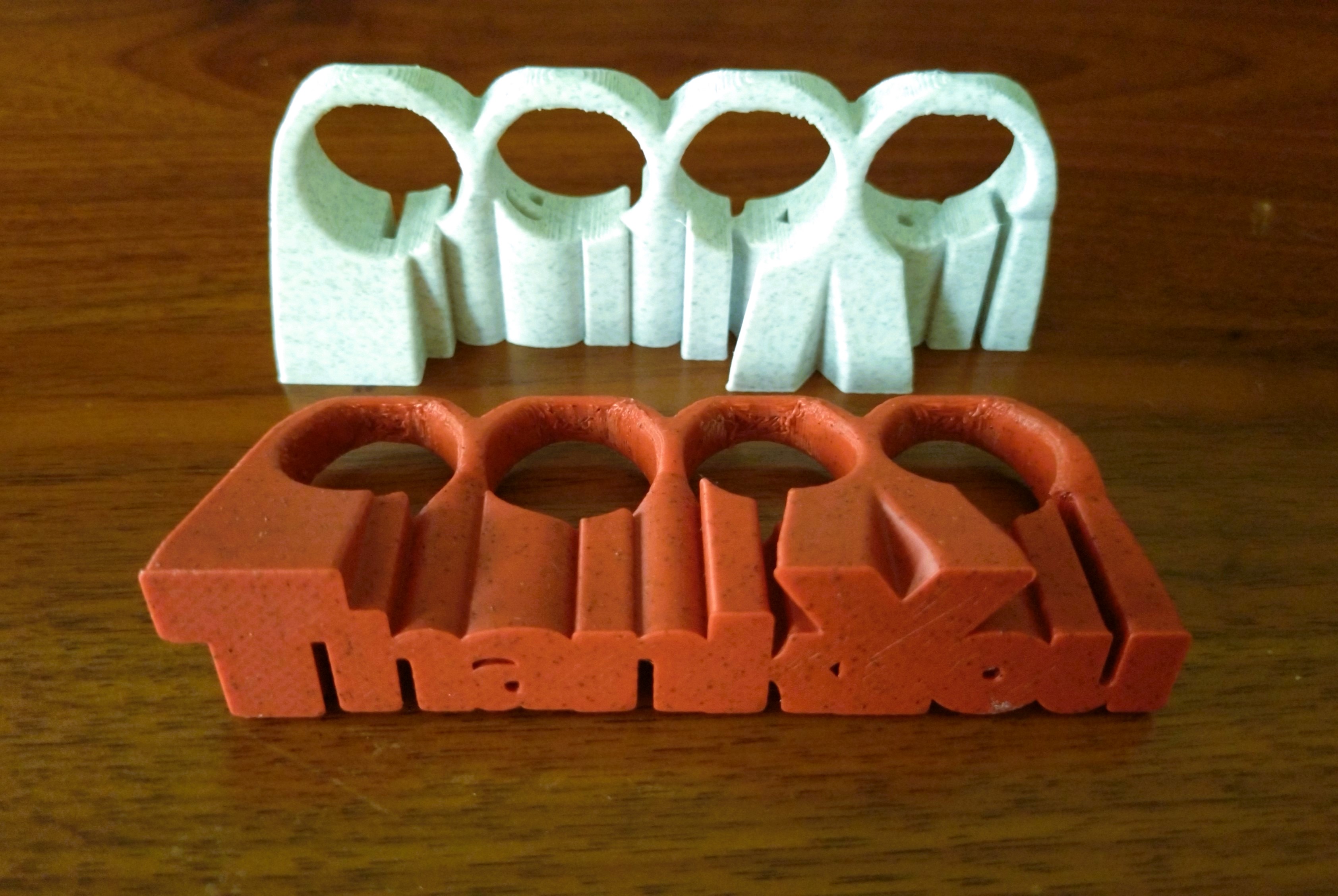 Miniatura 4 do modelo 3D Worded Knuckle Ring Collections
