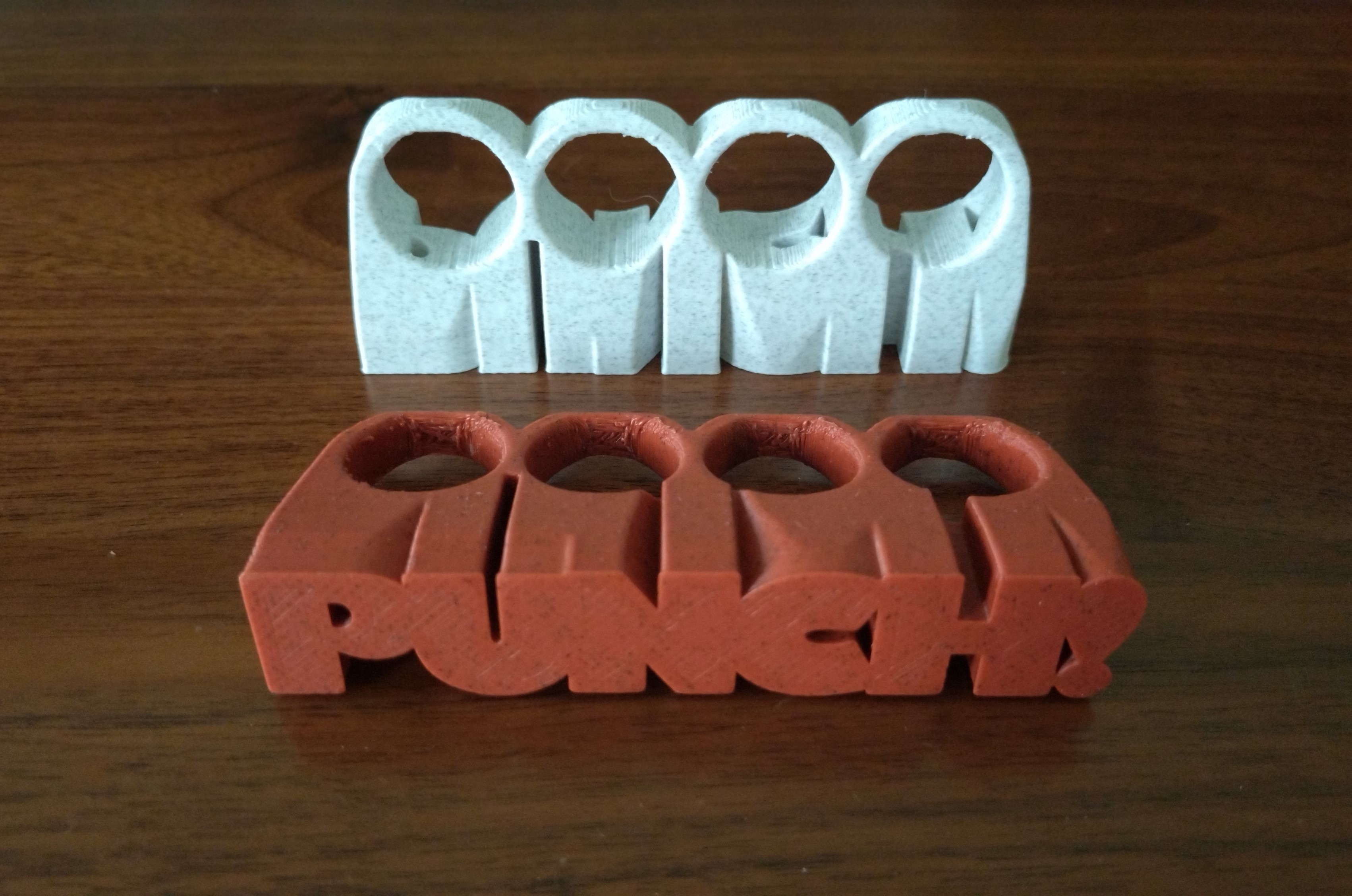 Miniatura 6 do modelo 3D Worded Knuckle Ring Collections