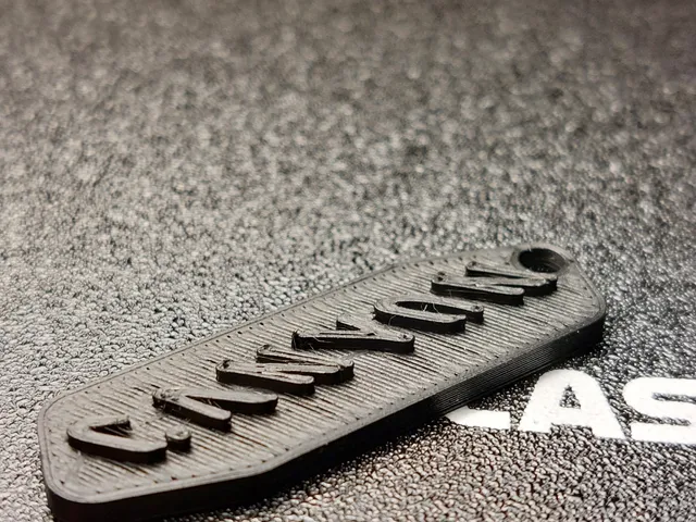 Canyon Logo Keychain