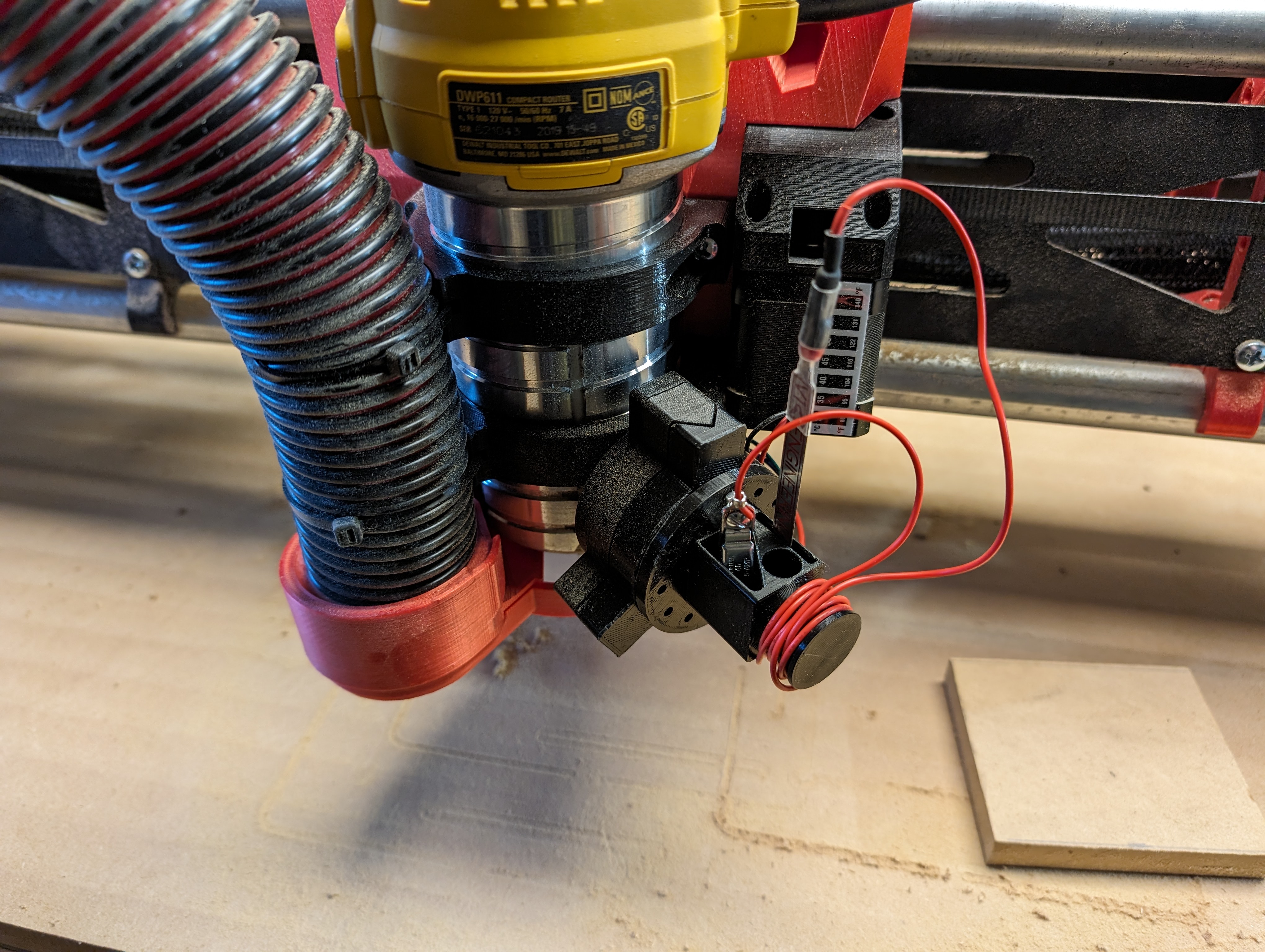 LowRider 3 CNC - Add-on - KINEMATIC Probe and Wire Caddy