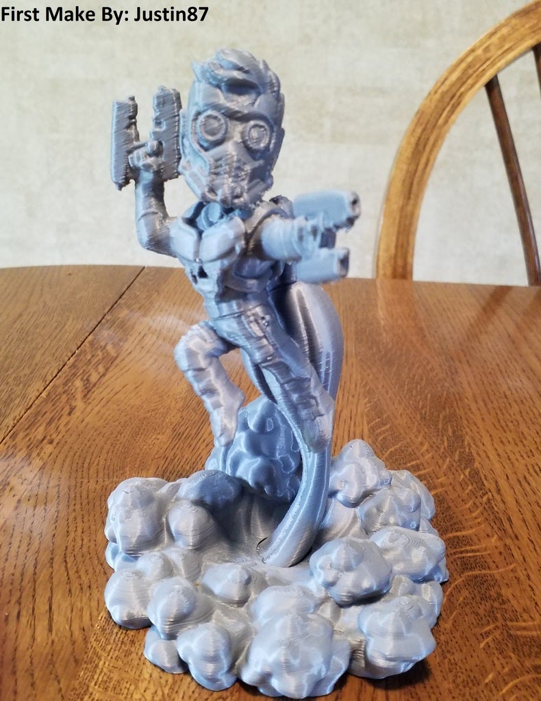 Miniatura 4 do modelo 3D Star-Lord