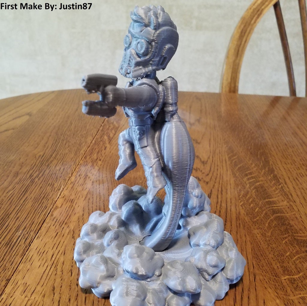 Miniatura 6 do modelo 3D Star-Lord
