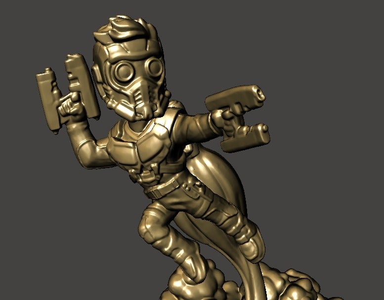 Miniatura 11 do modelo 3D Star-Lord