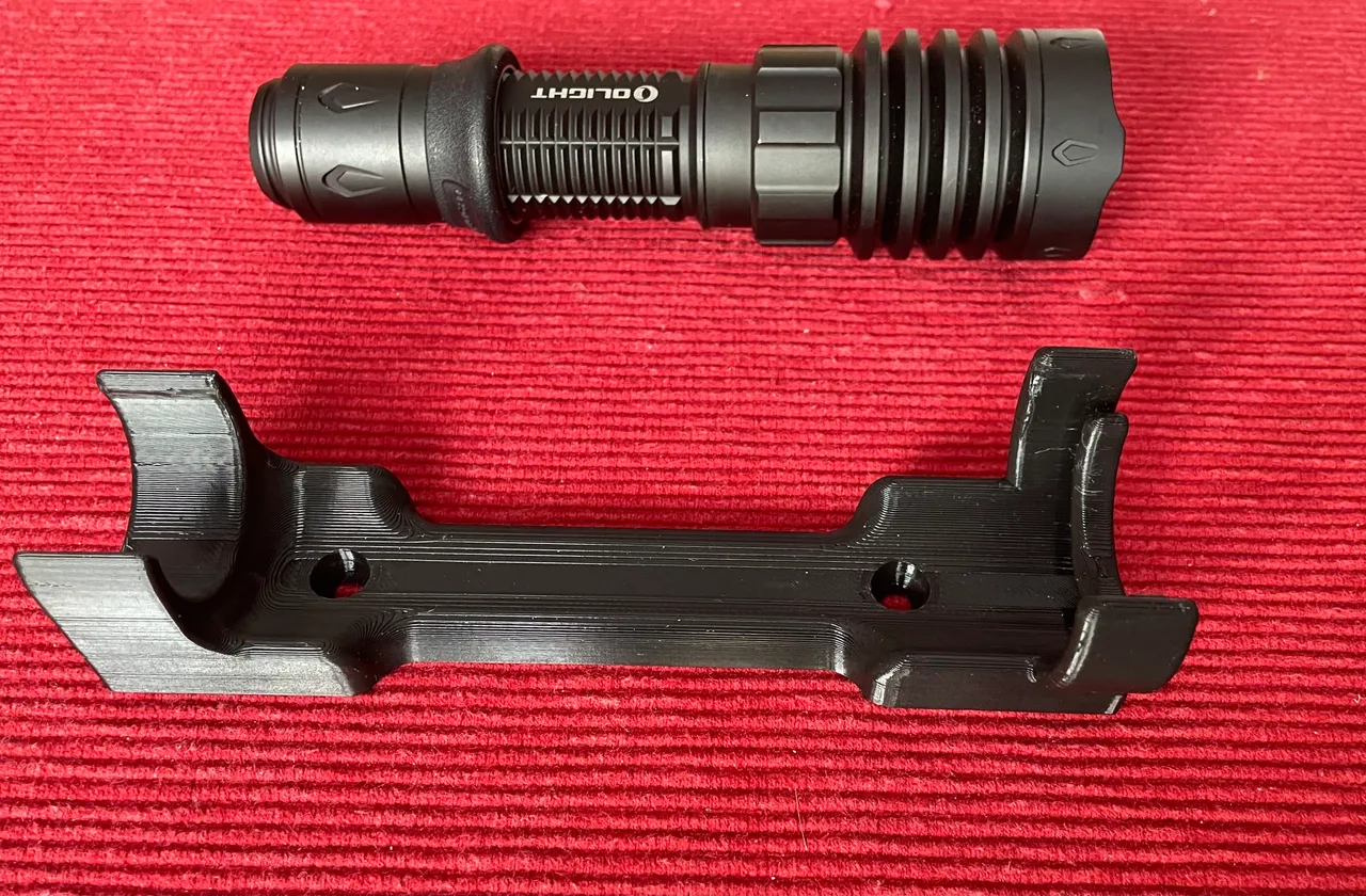 olight flashlight holder Holster for I3S EOS Sturdy Black Fabric Holster Fixed Lock Clip For