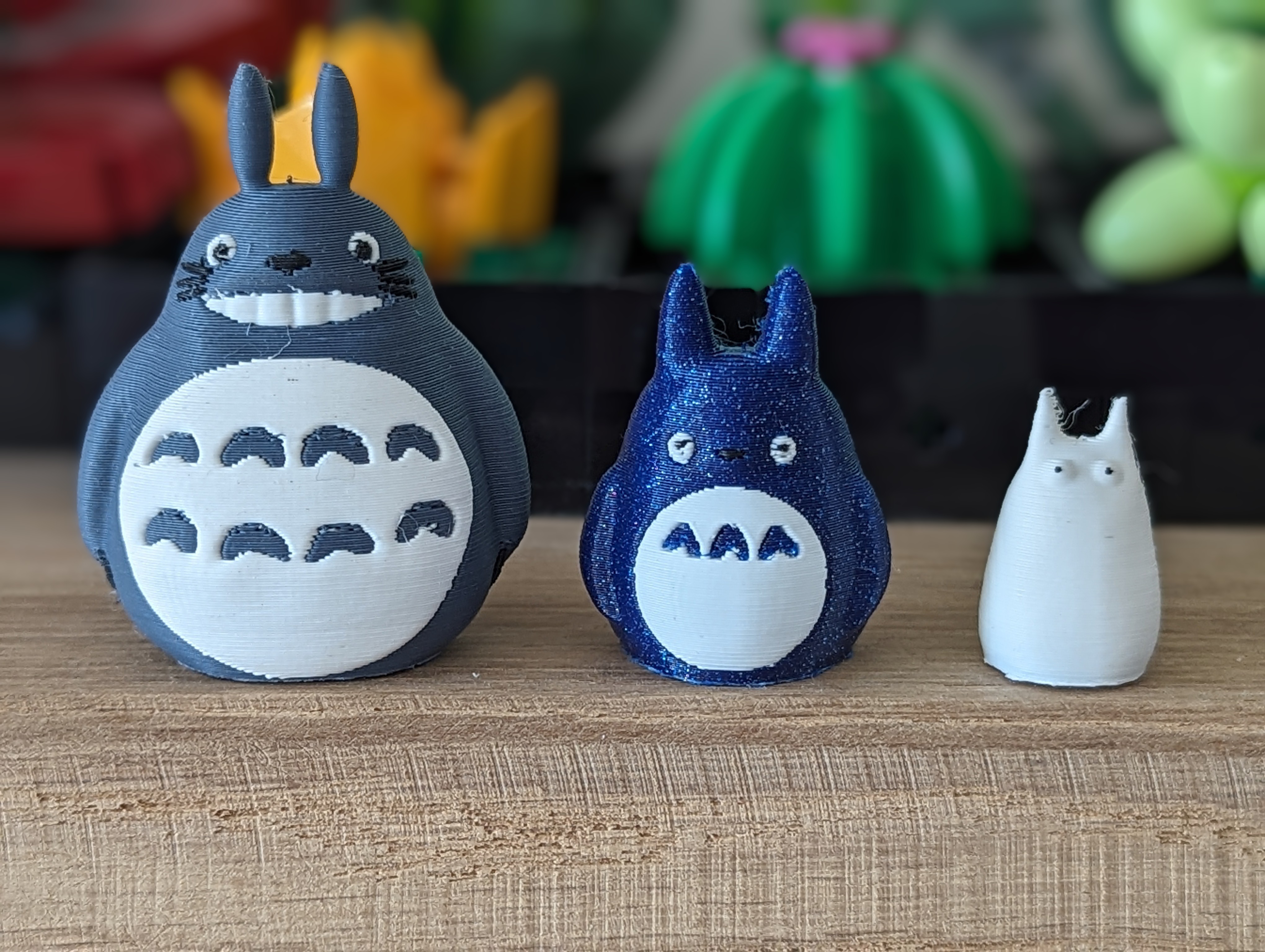 Totoro Family (finger toys)