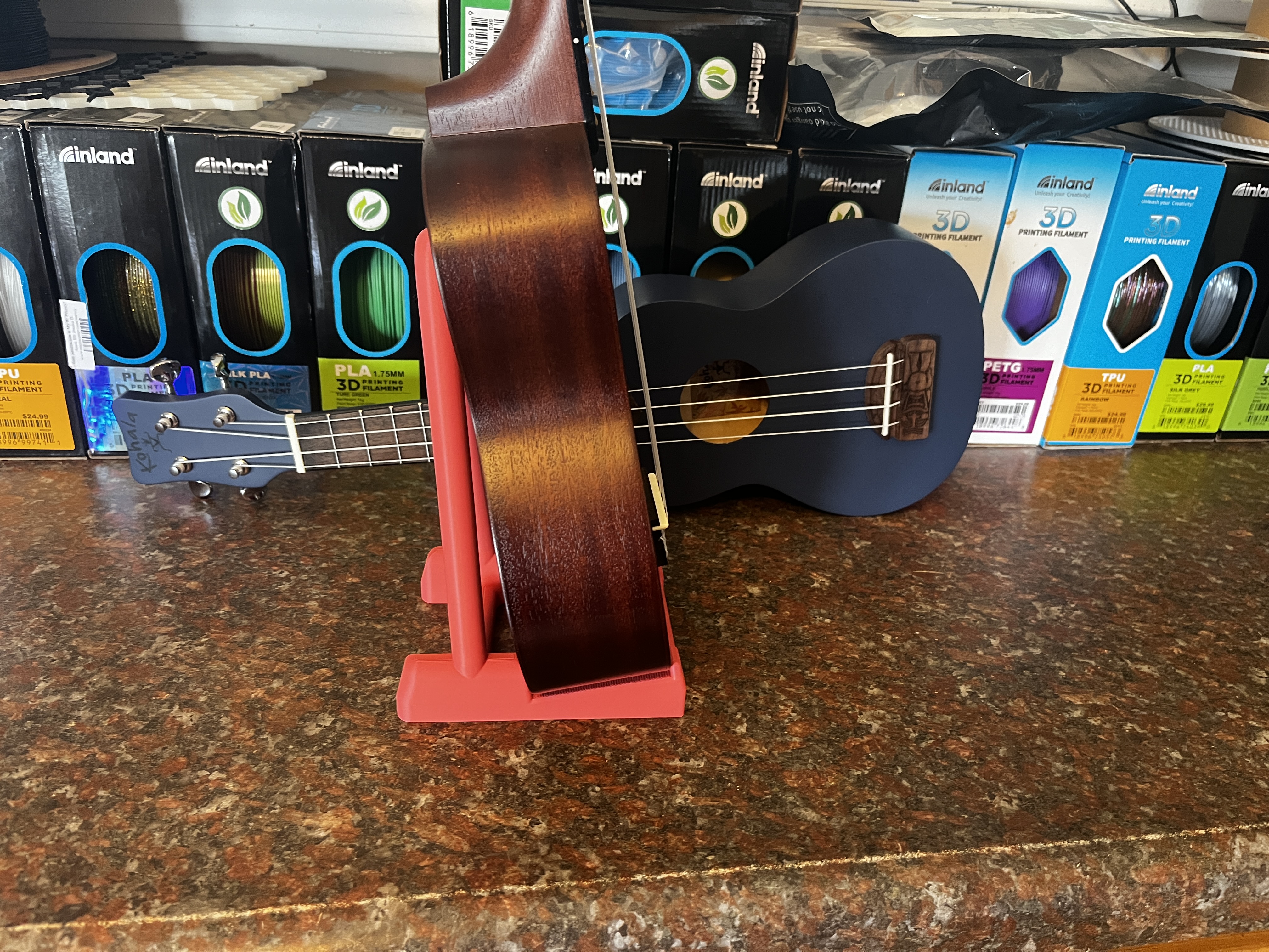Miniatura 4 do modelo 3D Ukelele Stand